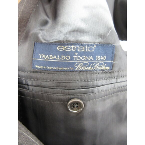 Brooks Brothers Sport Coat 40 Trabaldo Togna Fitzgerald Blazer Wool - Picture 10 of 16